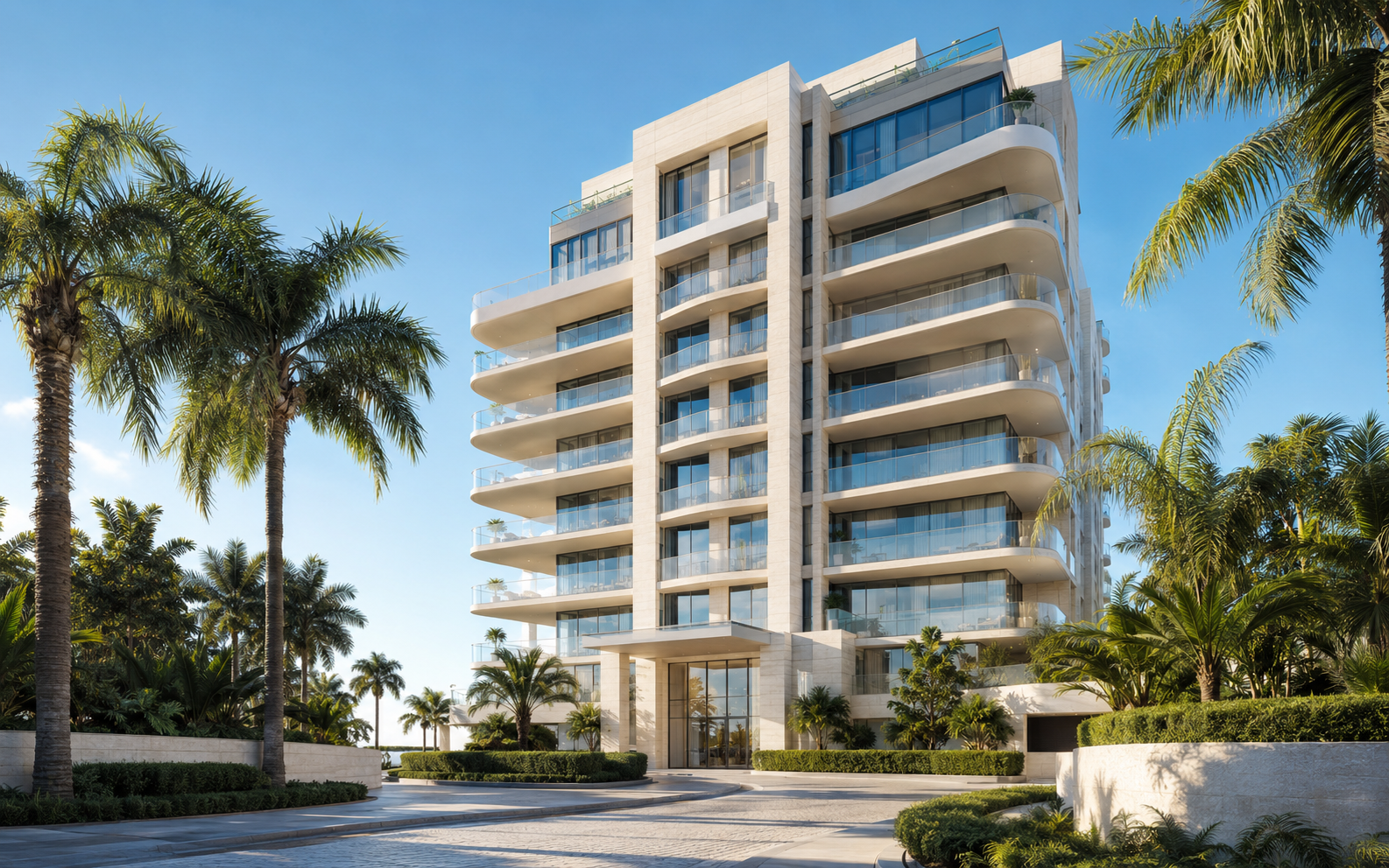 Contemporary residential architecture in Miami